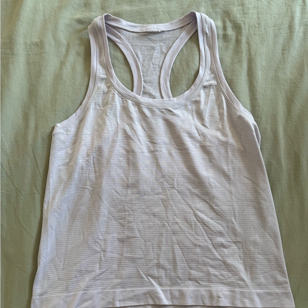 Lululemon Athletica Light lavender Tank Top
